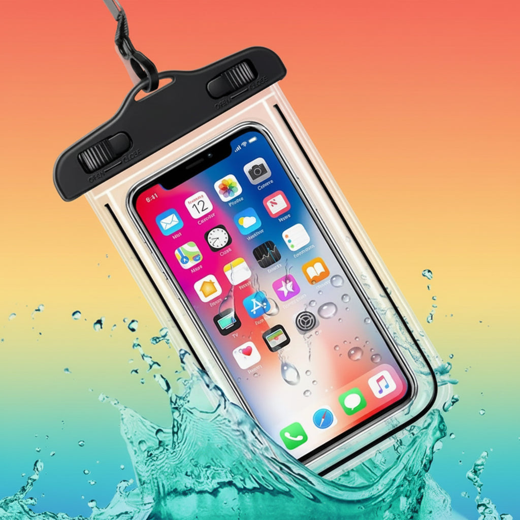 Pochette Étanche pour Téléphone — Plage, Piscine, Kayak