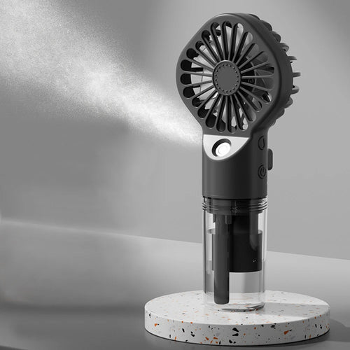Mini Ventilateur Brumisateur — Vent et Brume Fraîche