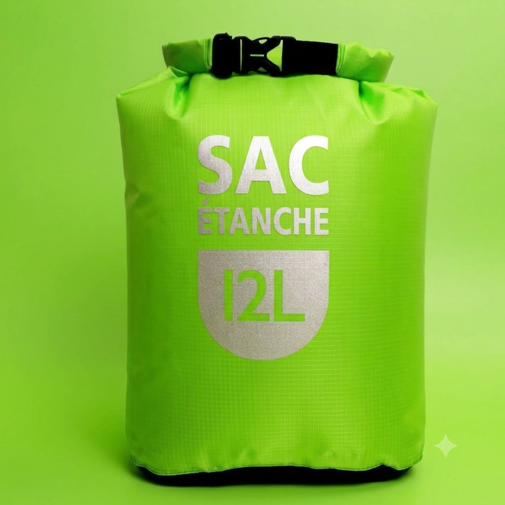 Sac Étanche 12L — Toutes tes Affaires au Sec