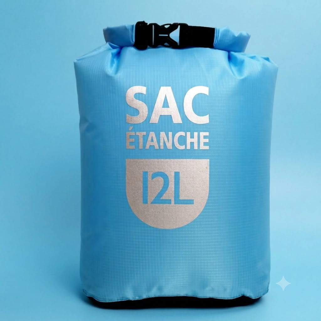 Sac Étanche 12L — Toutes tes Affaires au Sec